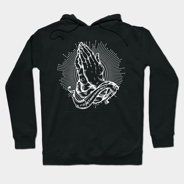 'God's Hands Never Slip' Religion Shirt Hoodie by ourwackyhome